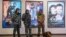 Novosibirsk, Russia - The poster of the film "Crimea: Love is stronger than hatred", 22Sep2017