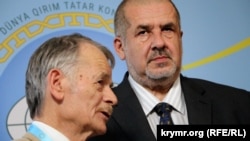 Мустафа Джемилев и Рефат Чубаров, лидеры крымских татар